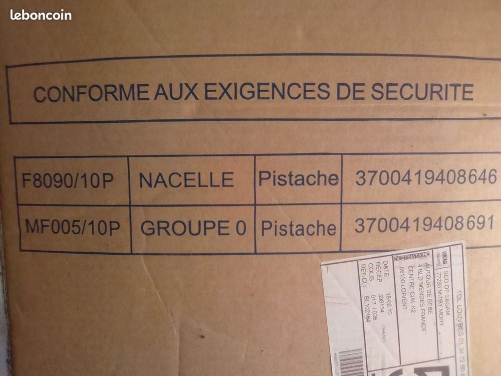 POUSSETTE COSY LANDEAU Puériculture