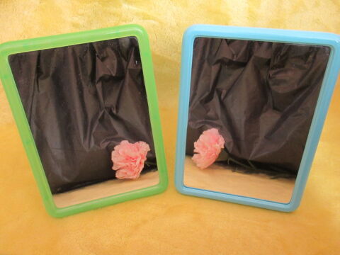 Lot de 2 petits Miroirs de SBD - Bleu et vert 5 Livry-Gargan (93)