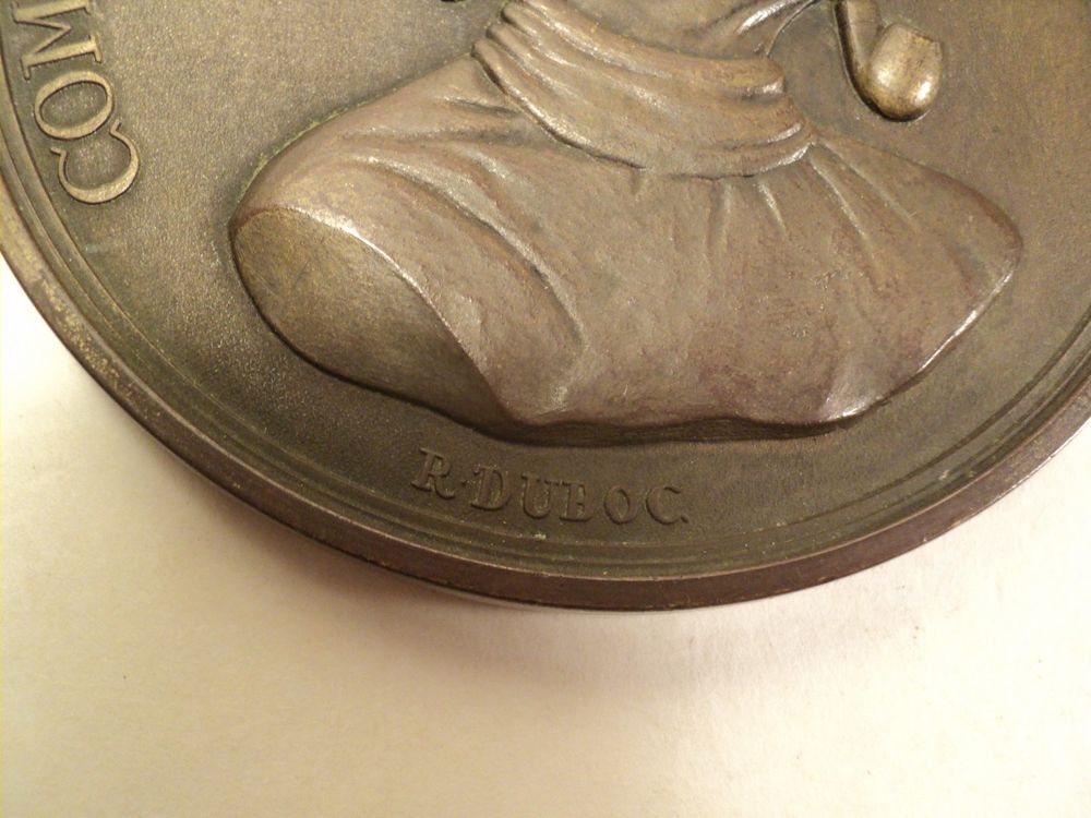M&eacute;daille Bronze Commandant Cousteau - La CALYPSO 