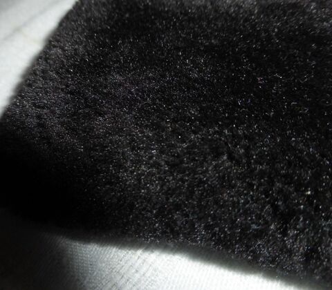 accessoire COL fausse  fourrure noire 2 Doussard (74)