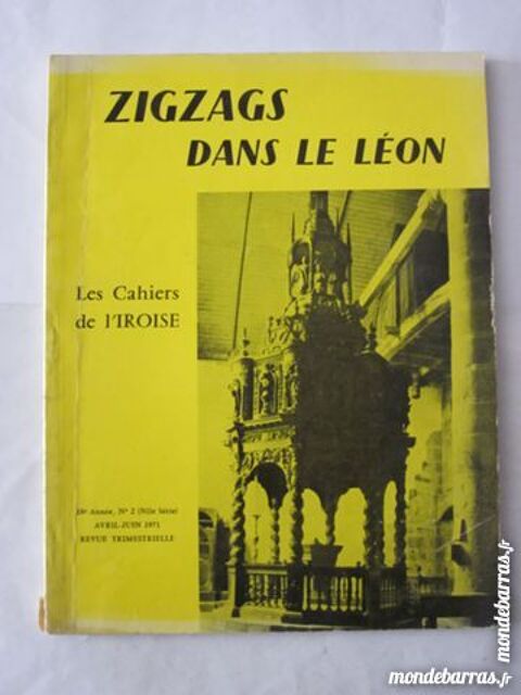 CAHIERS DE L' IROISE N 2 DE 1971 ZIGZAGS DANS LE 3 Brest (29)