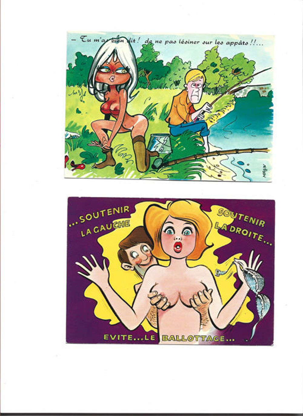 Cartes postales humouristiques 