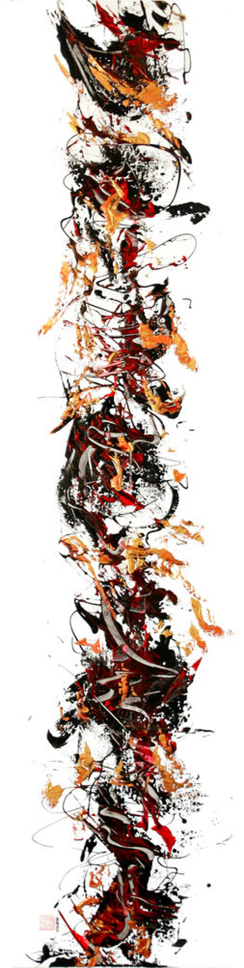 GEORGES NGUYEN VAN TO   ARTISTE PEINTRE NON FIGURATIF   1850 Aubagne (13)