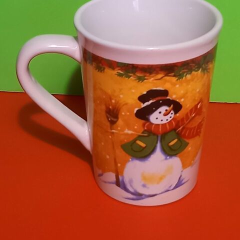 Un mug bonhomme de neige pour votre caf ou tisane           4 Saumur (49)