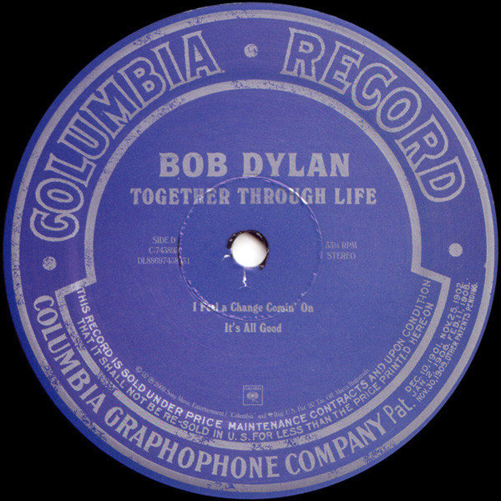 Bob Dylan ? Together Through Life (2009) ? Vinyle NM/NM CD et vinyles