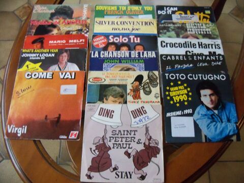 Vinyles 45t Lot 4 5 Bers�e (59)