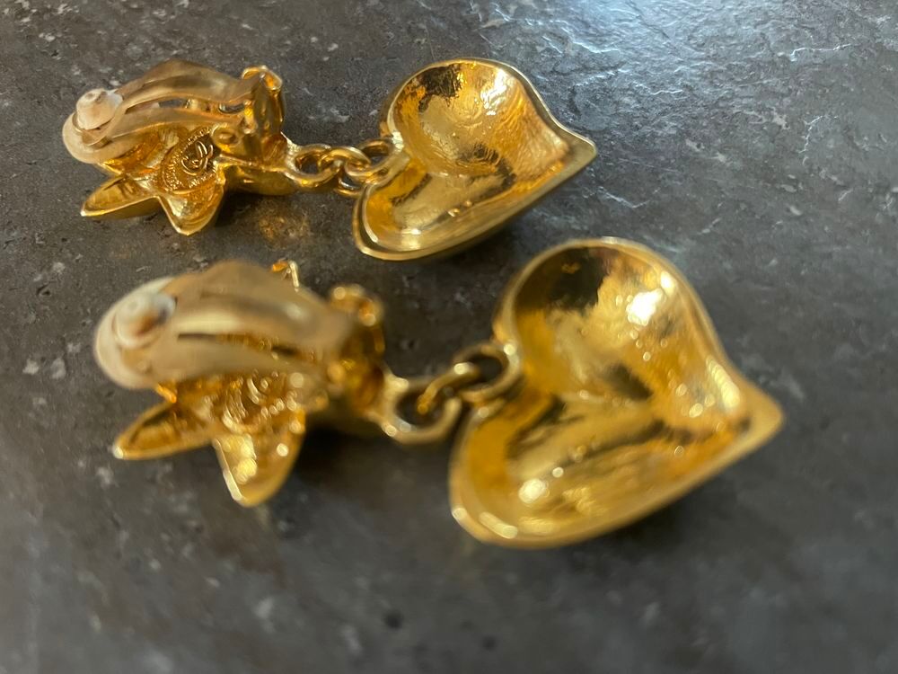 BO Clip Etoile pendant coeur Christian LACROIX Bijoux et montres