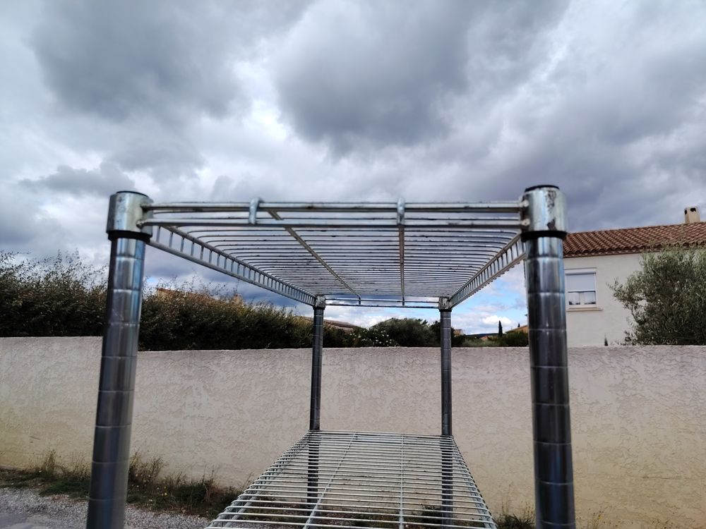 Etag&egrave;re m&eacute;tal Chrome Bricolage