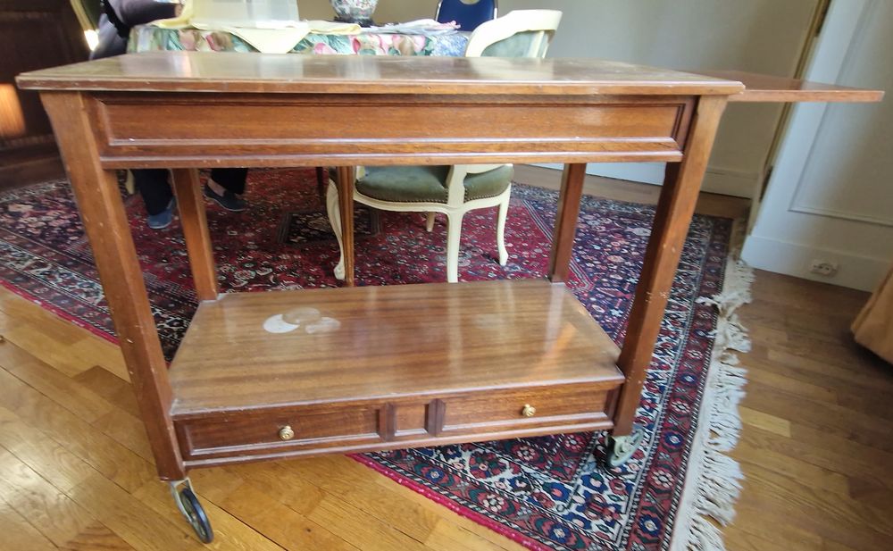 table roulante acajou style Louis XVI Meubles