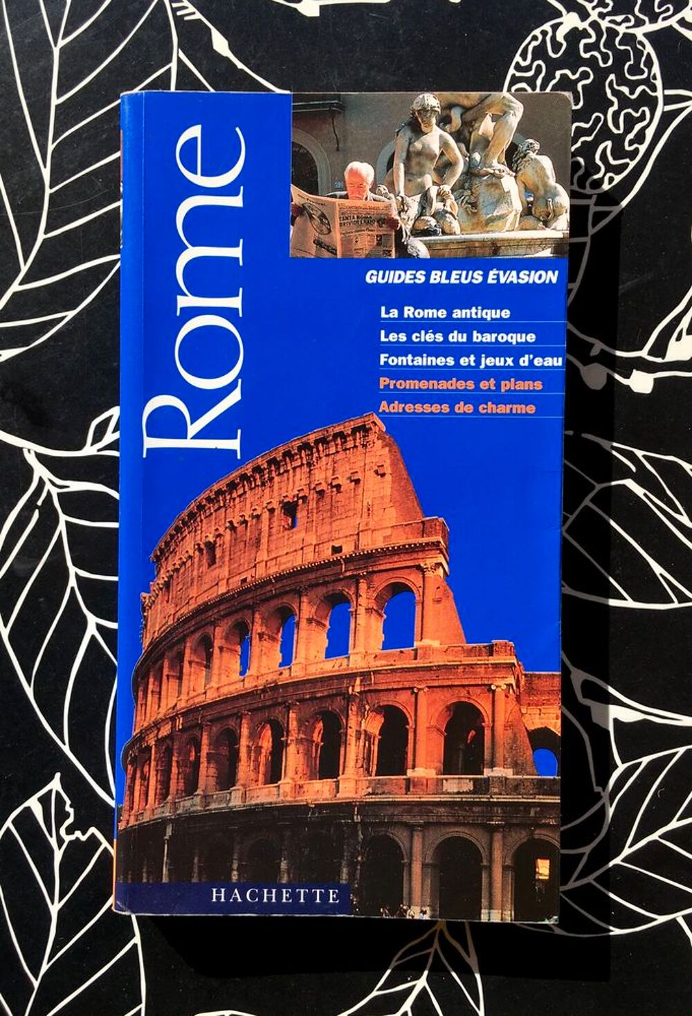 ROME- Guide bleu &Eacute;vasion, 230 pages ; &Eacute;tat neuf Livres et BD