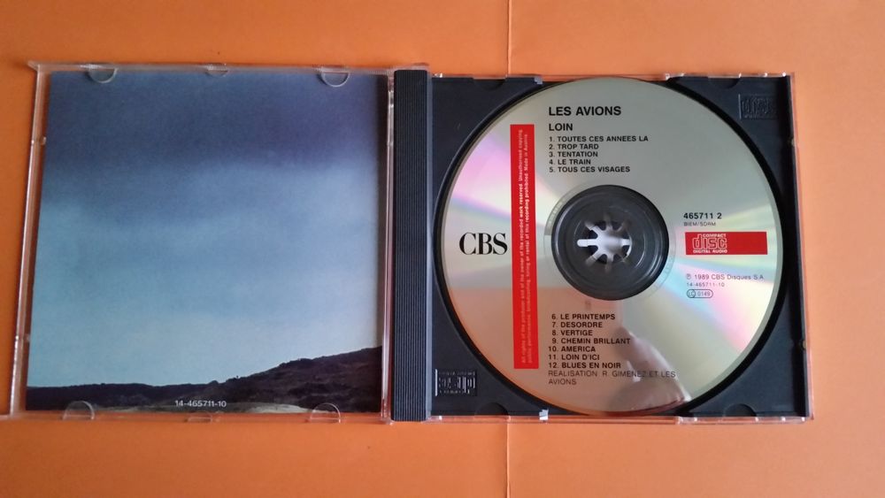 LES AVIONS CD et vinyles