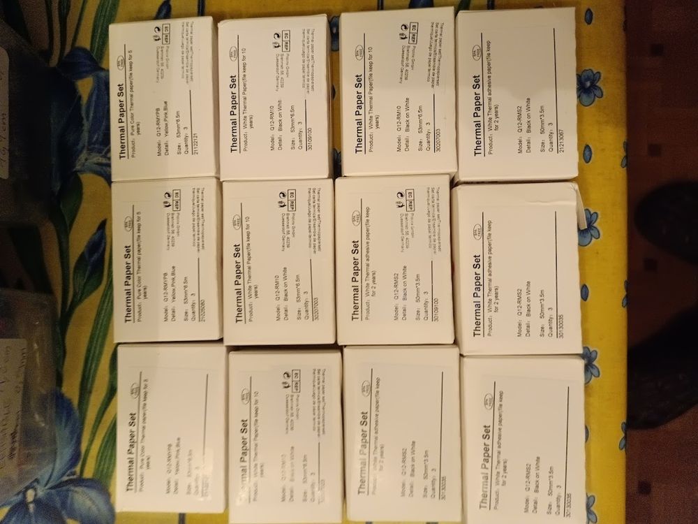 4x Mini imprimante PHOM&Eacute;MO T02 Matériel informatique