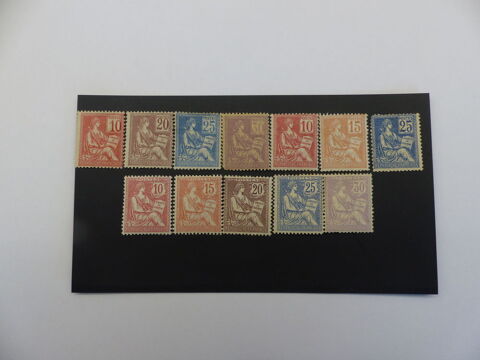 TIMBRES  TOUS  LES  MOUCHON  NEUFS *  COTE  1440 € 150 Le Havre (76)