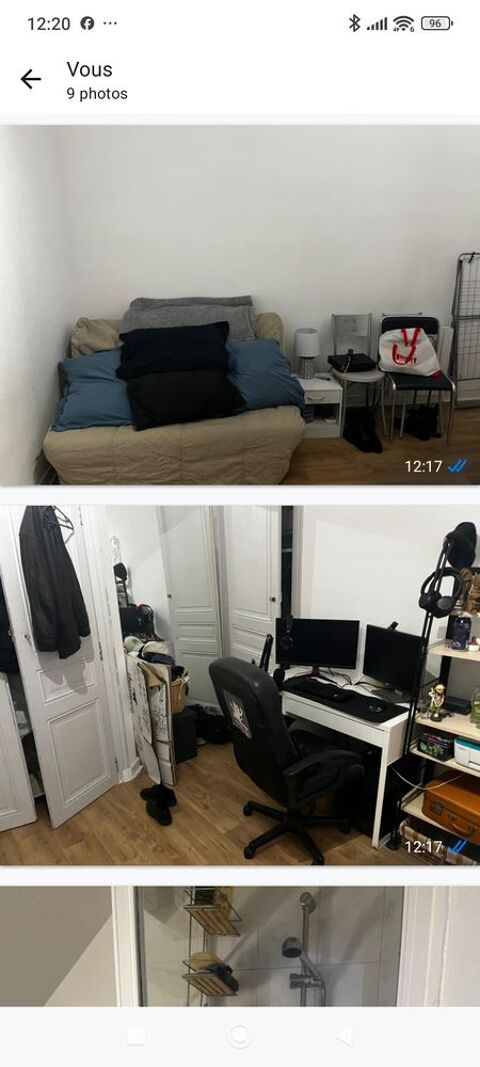  Appartement � louer 2 pi�ces 19 m� Tours