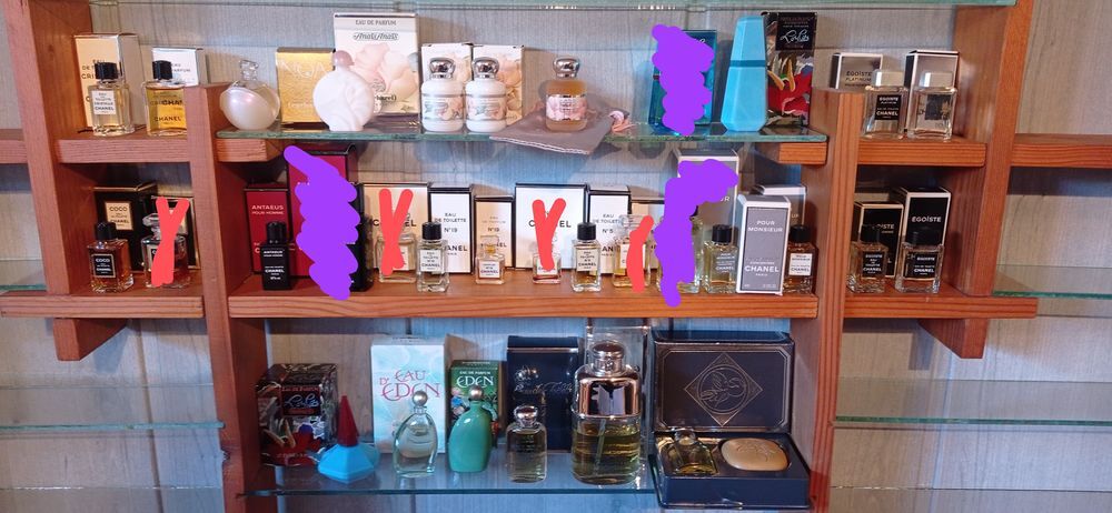Lot n&deg;1 miniatures de parfum 