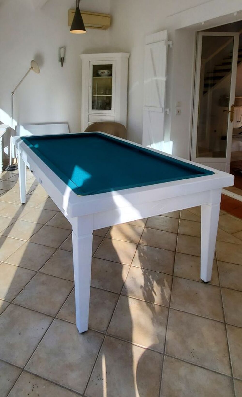 Billard mixte fran&ccedil;ais / am&eacute;ricain avec plateau Meubles