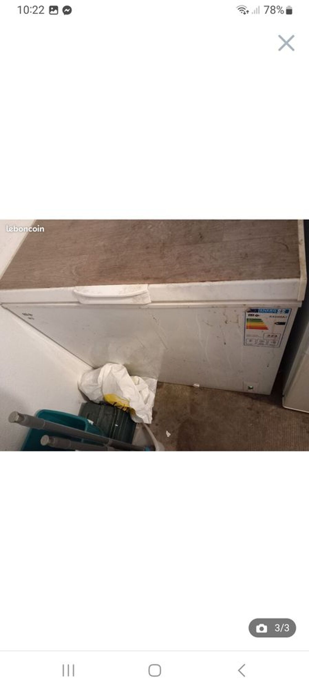 Cong&eacute;lateur Electroménager