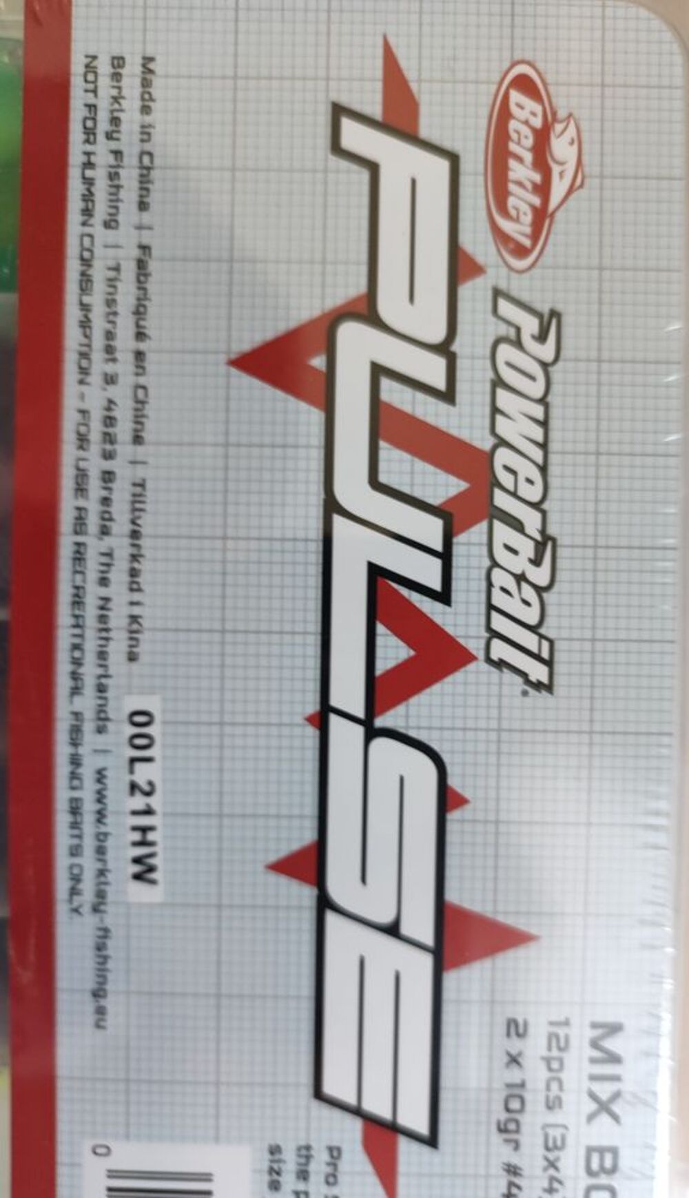 Bo&icirc;te de leurres souples BERKLEY powerbait pulse Sports