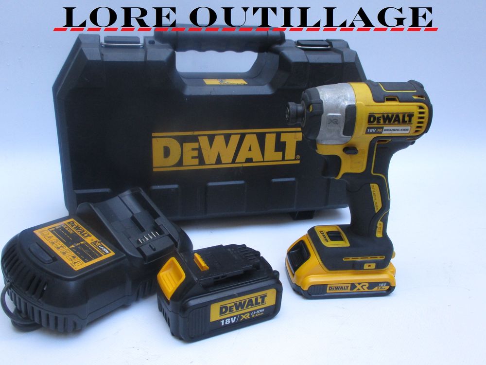 DeWALT DCF887 - Visseuse &agrave; choc Bricolage