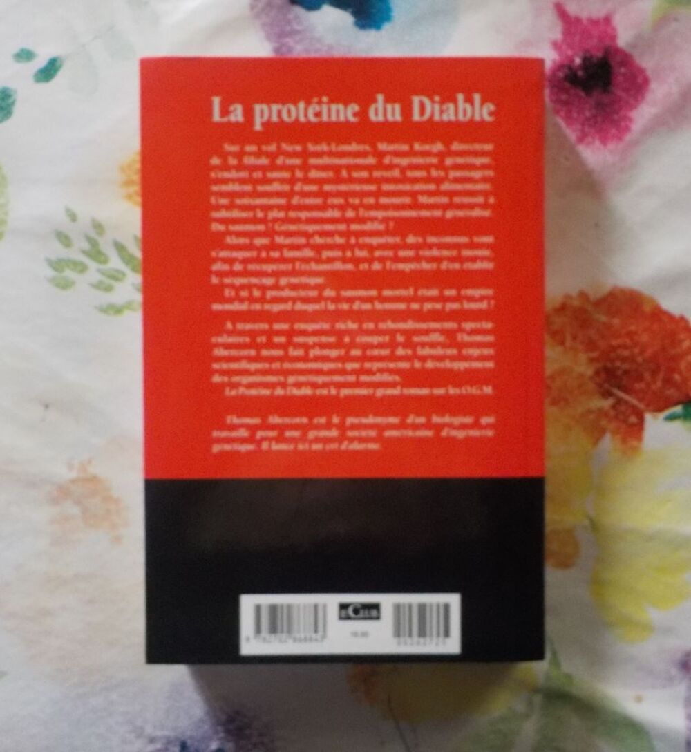 LA PROTEINE DU DIABLE de Thomas ABERCORN Ed. Le Grand Livre Livres et BD