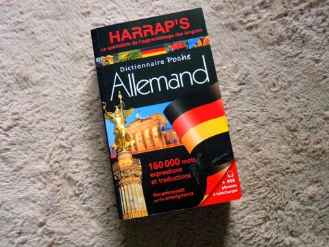 livre Harraps - Dictionnaire Poche Traduction Allemand scola 5 Brienne-le-Ch�teau (10)