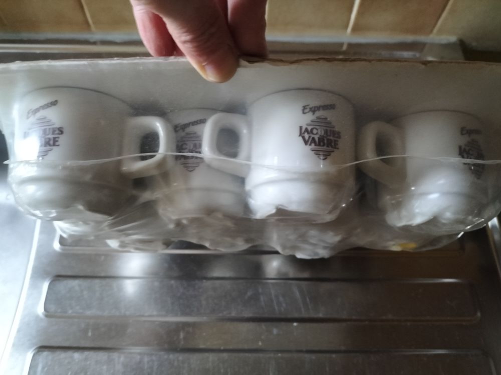 10 Tasses &agrave; caf&eacute; Jacques Vabre Cuisine