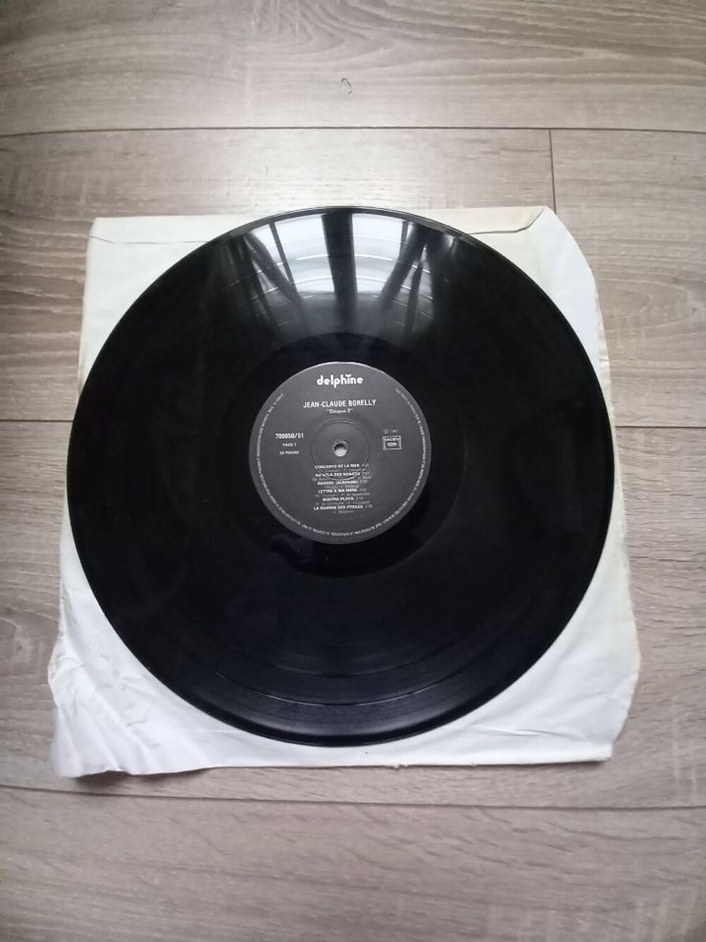 Vinyle 33 tours Jean-Claude Borelly CD et vinyles
