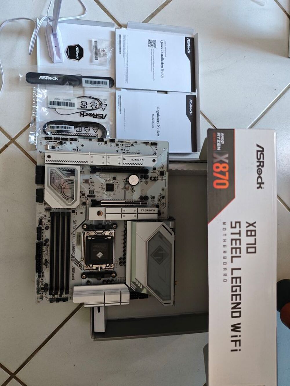Carte m&egrave;re Asrock x870 Steel Legend Mat�riel informatique