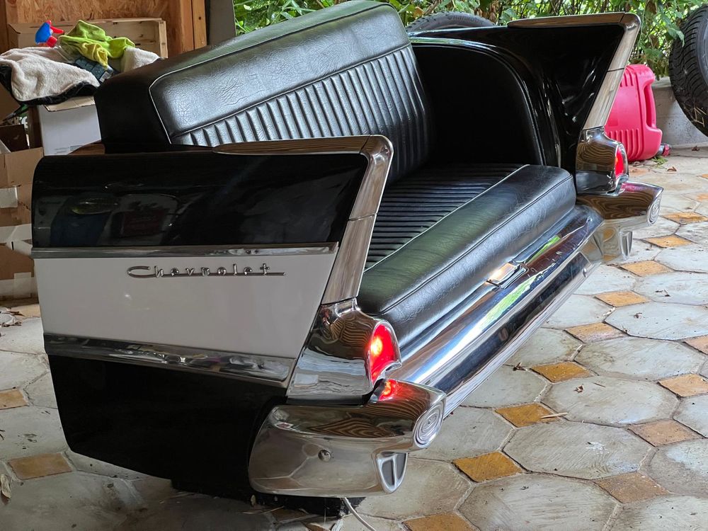  Banquette arri&egrave;re CHEVROLET BEL AIR de 1957 