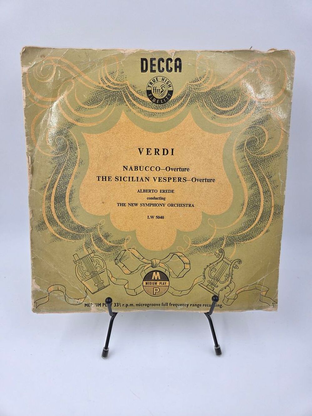 Vinyle 33 tours 1/3 Verdi Nabucco Overture : The Sicilian... CD et vinyles