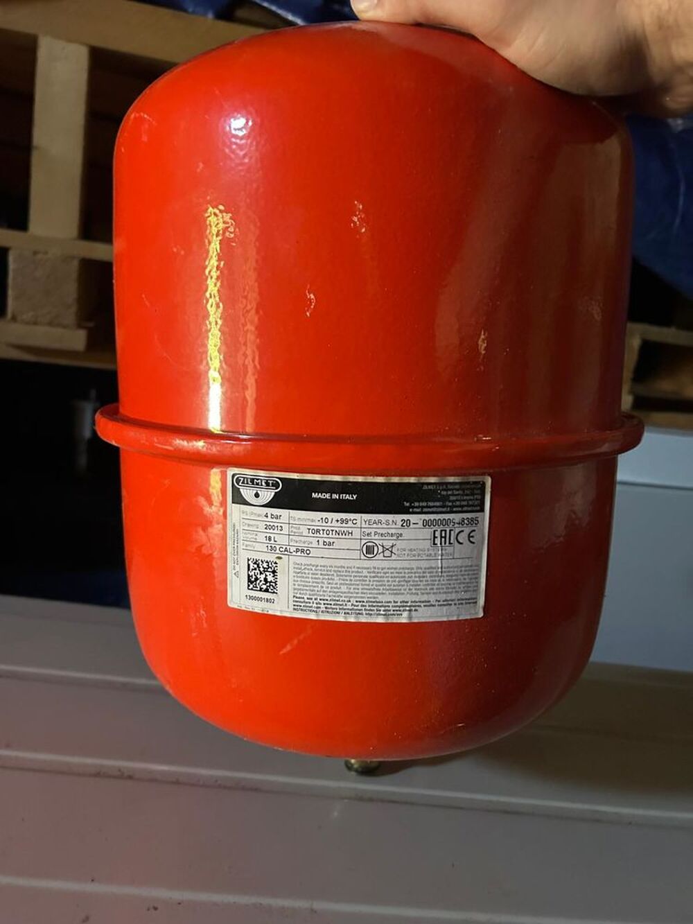 Chaufferie De Dietrich hybride fioul + PAC air/eau Bricolage