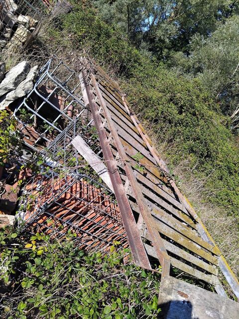 escaliers en fer forg� 1000 Lurcy-L�vis (03)