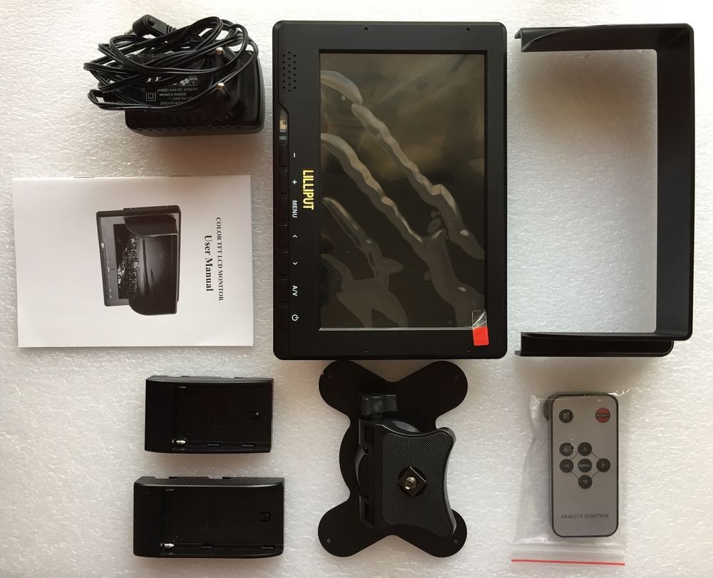 Lilliput 7"667GL-70NP/H/YLCD Video Cam&eacute;ra Moniteur avec HDMI Photos/Video/TV