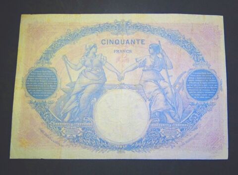  F 14---- 50 F  BLEU  ET ROSE 298 Raismes (59)