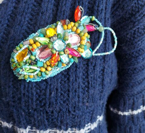 Broche fantaisie 16 Dombasle-sur-Meurthe (54)