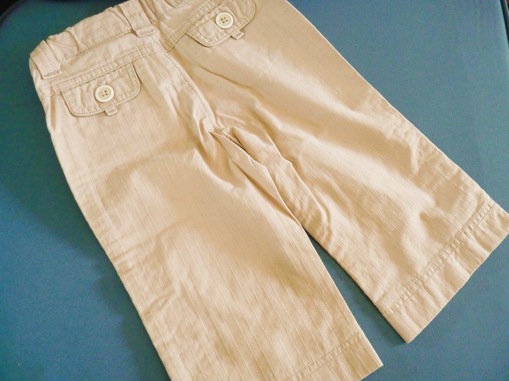 Pantacourt fille collection ceremonie vertbaudet 2 ans beige Vêtements enfants