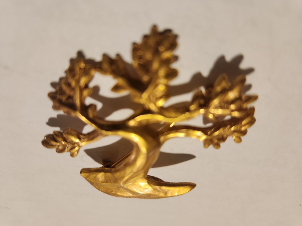 Broche arbre PM dor&eacute; ANTIGONA Bijoux et montres