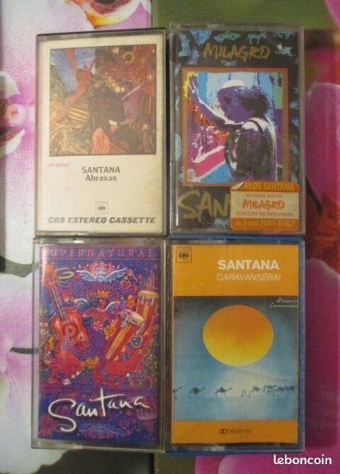 Cassettes audio Santana 
0 Hrouville-Saint-Clair (14)
