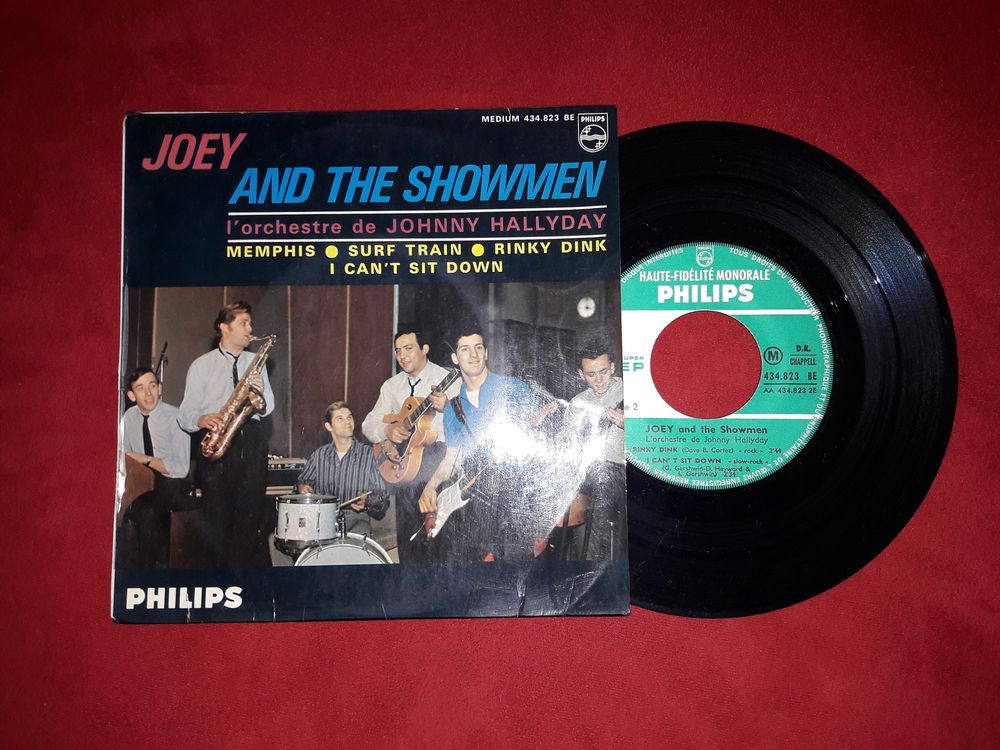 Rare 45 T AND THE SHOMEN JOHNNY HALLYDAY CD et vinyles