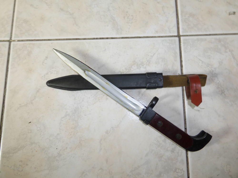 Baionnette Russe AK47 1er type 6x2 Union Sovi&eacute;tique Russie 