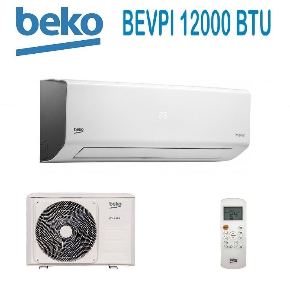 Climatiseur beko 12000 btu 3.5kw inverter R&eacute;versible Electroménager