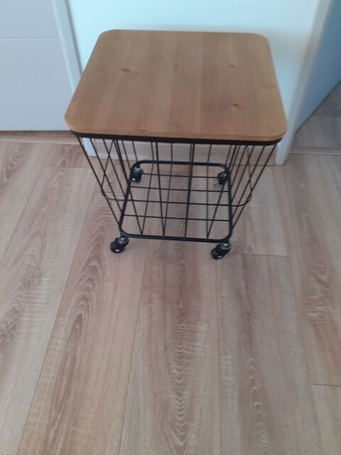 
Tablette d' Appoint BOIS et  FER sur Roulettes   -  NEUVE 50 Lézignan-Corbières (11)