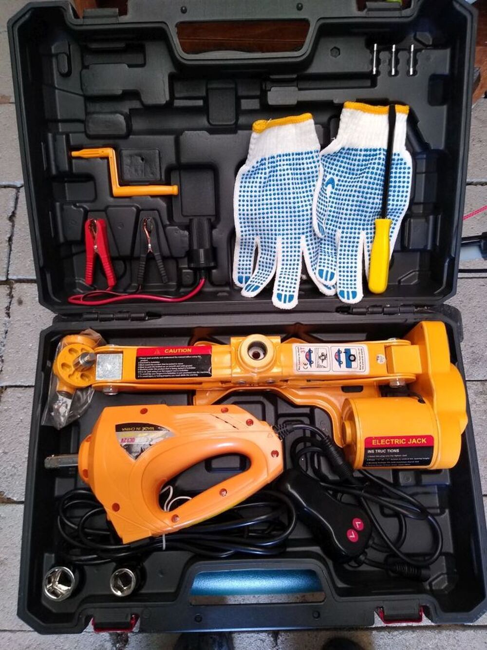 CRIC 3 T - CLE A CHOC 12 V Bricolage