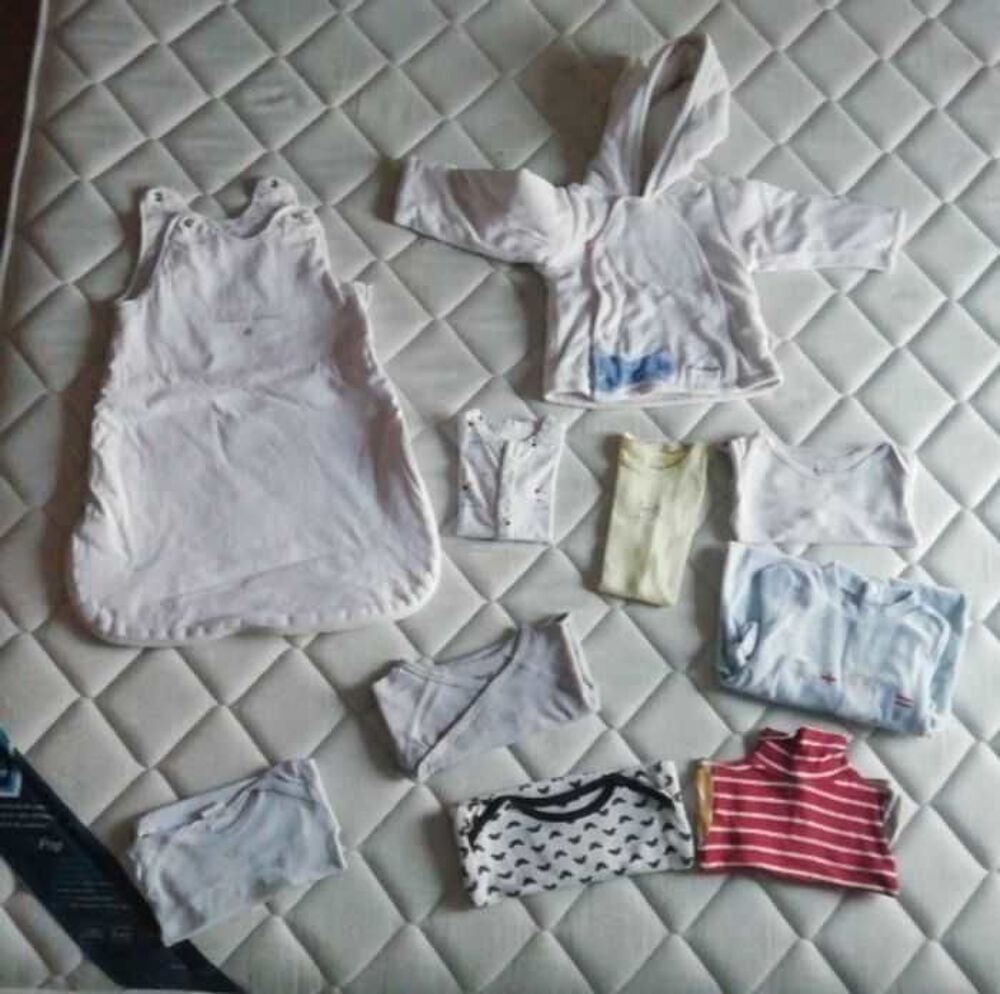 Lots de v&ecirc;tements b&eacute;b&eacute; gar&ccedil;on Puériculture