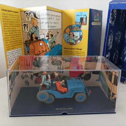 Jeep au 1/ 43 me , d'Objectif Lune 1946 de Tintin  et ses c 20 Troyes (10)