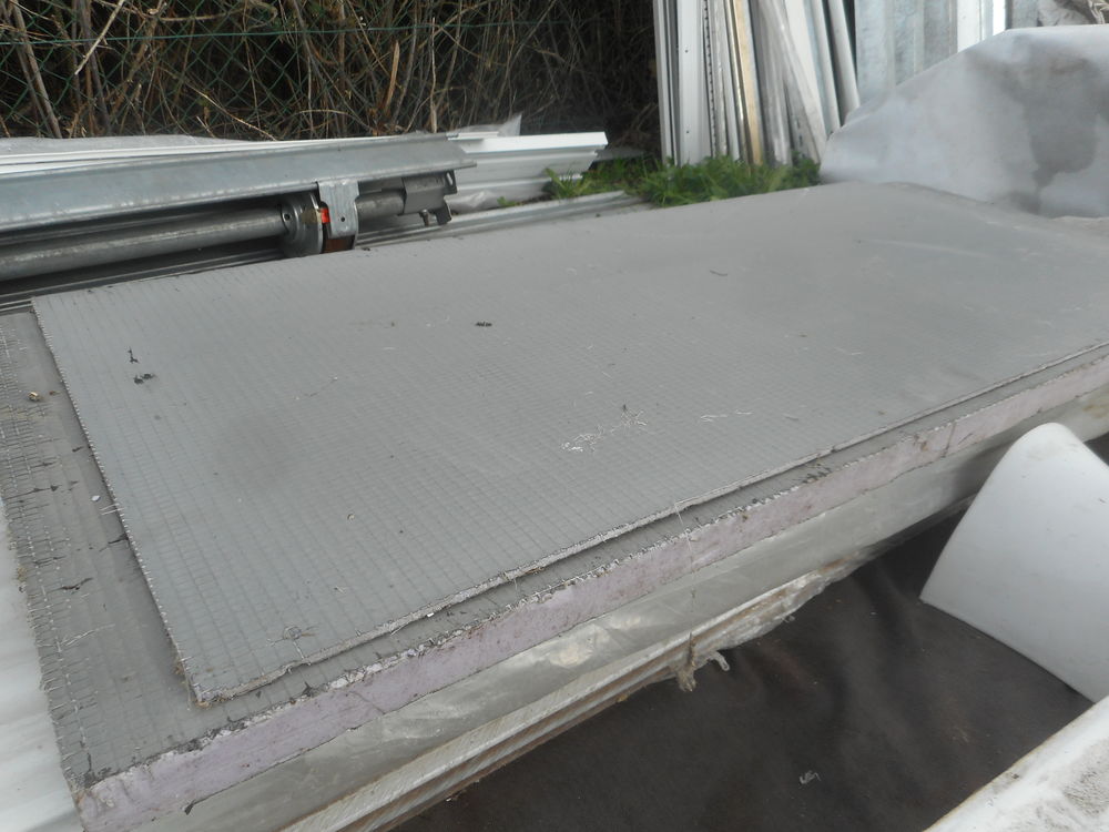 plaque de 4m nicoll profil&eacute; de 33 cm sur 4 metre blanc Bricolage