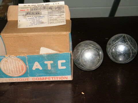 BOULES DE PETANQUE 30 Clastres (02)