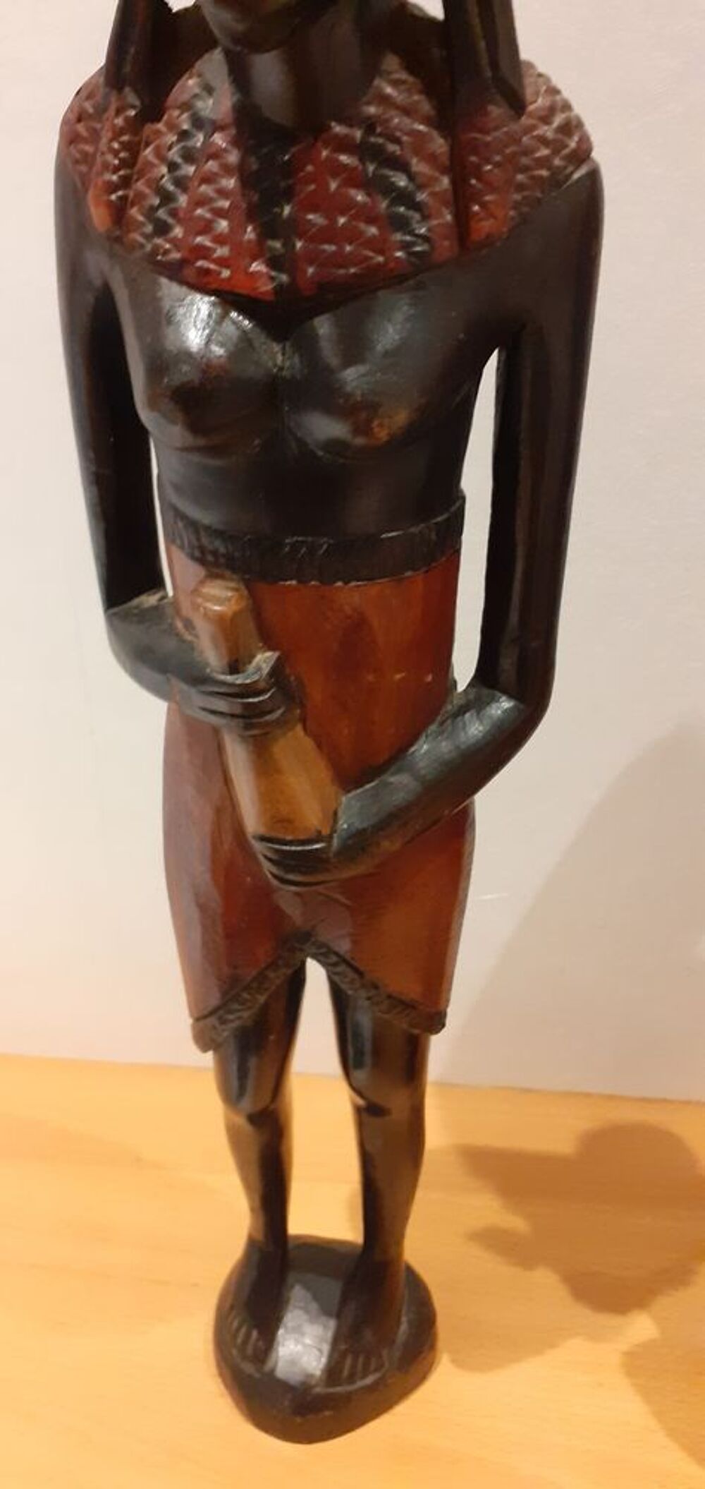 SCULPTURE BOIS COUPLE GUERRIERS
Décoration