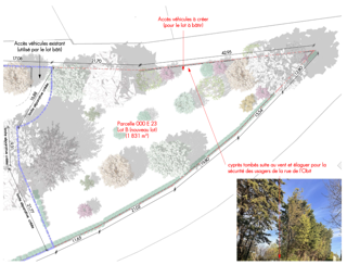  Terrain � vendre 1831 m�