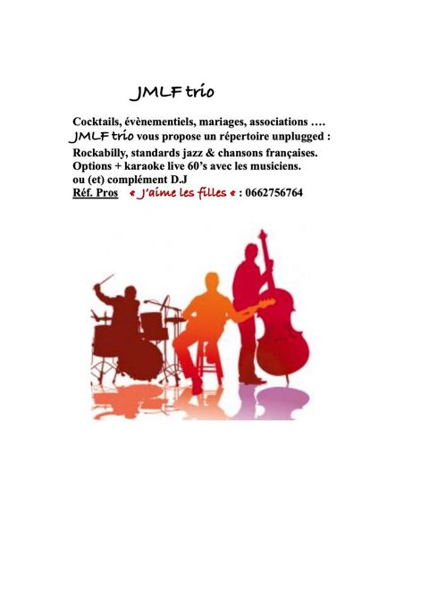 animation musicale live JMLF trio 0 91200 Athis-mons